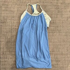 Lululemon Blue No Limits Tank Top